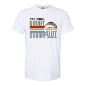 Retro Jiu Jitsu Martial Art When In Doubt Shrimp Out Bjj Mma Softstyle CVC T-Shirt