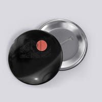 Retro Japanese Japan Flag Great Wave Outline Graphic Button