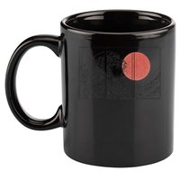 Retro Japanese Japan Flag Great Wave Outline Graphic 11oz C Handle Ceramic Mug