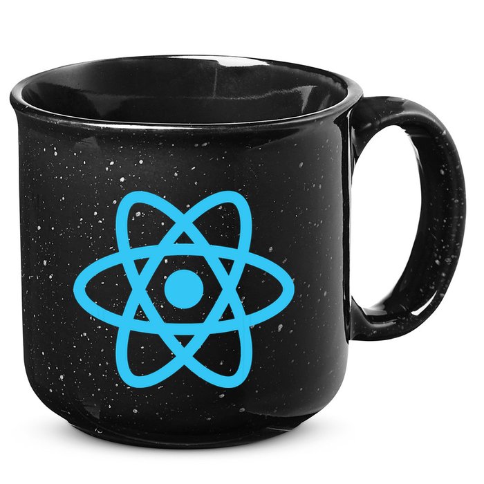 React JavaScript JS Frontend Software Engineer Programmer 15oz Campfire Ceramic Mug