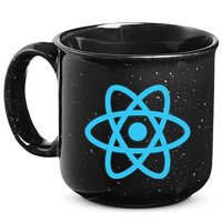 React JavaScript JS Frontend Software Engineer Programmer 15oz Campfire Ceramic Mug