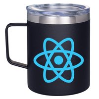 React JavaScript JS Frontend Software Engineer Programmer 12oz Stainless Steel Coffee Mug
