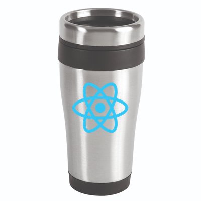 React JavaScript JS Frontend Software Engineer Programmer 16oz Travel Tumbler