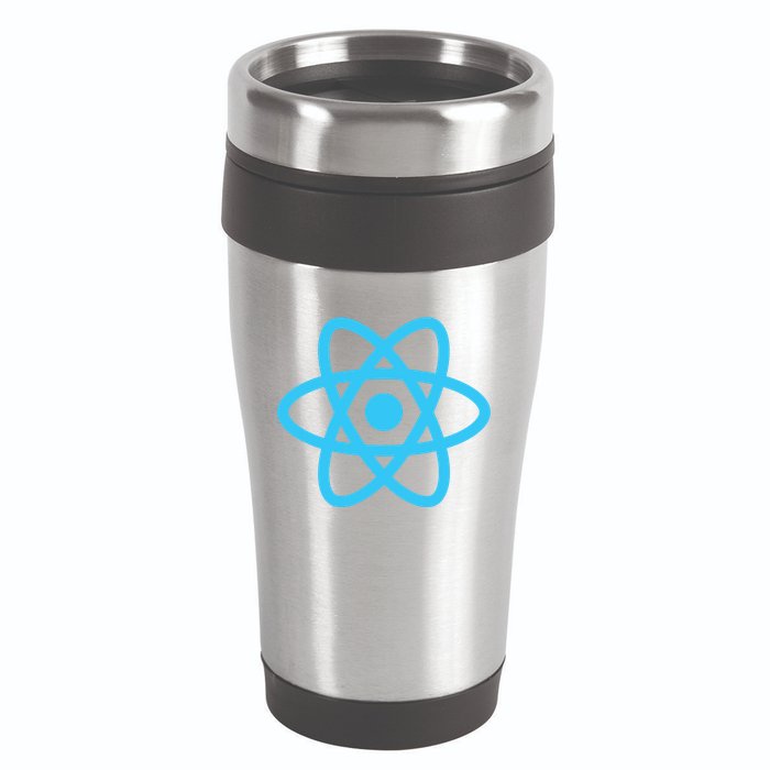 React JavaScript JS Frontend Software Engineer Programmer 16oz Travel Tumbler