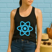 React JavaScript JS Frontend Software Engineer Programmer Womens Tank Top