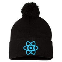 React JavaScript JS Frontend Software Engineer Programmer Pom Pom 12in Knit Beanie