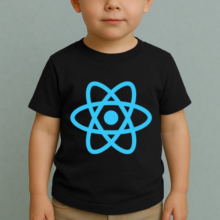 React JavaScript JS Frontend Software Engineer Programmer Toddler T-Shirt