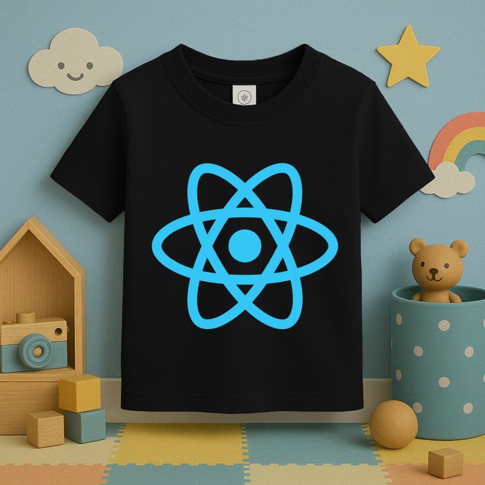 React JavaScript JS Frontend Software Engineer Programmer Toddler T-Shirt