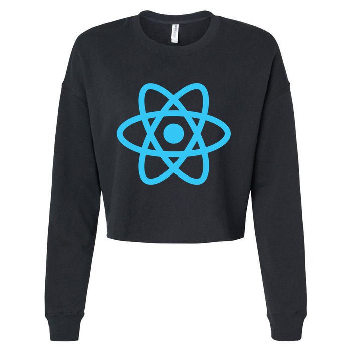 React JavaScript JS Frontend Software Engineer Programmer Cropped Pullover Crew