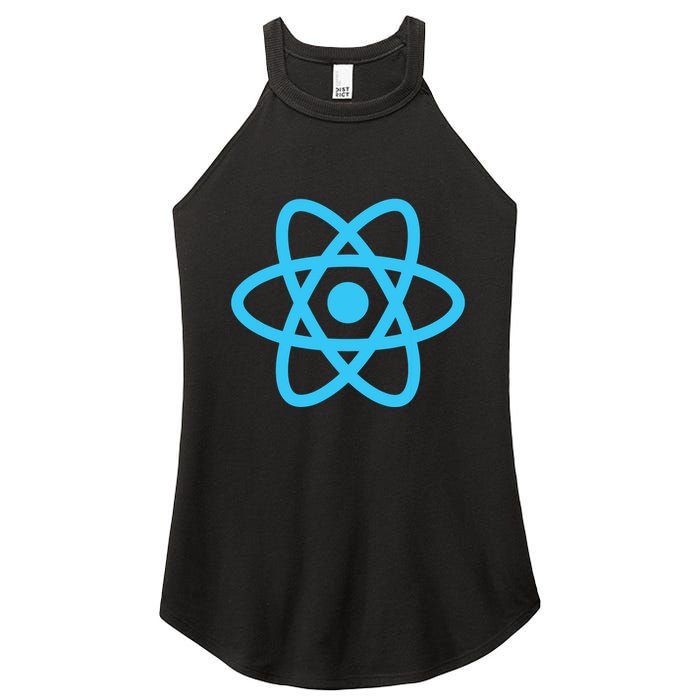 React JavaScript JS Frontend Software Engineer Programmer Women's Perfect Tri Rocker Tank