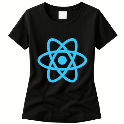 React JavaScript JS Frontend Software Engineer Programmer Womens T-Shirt