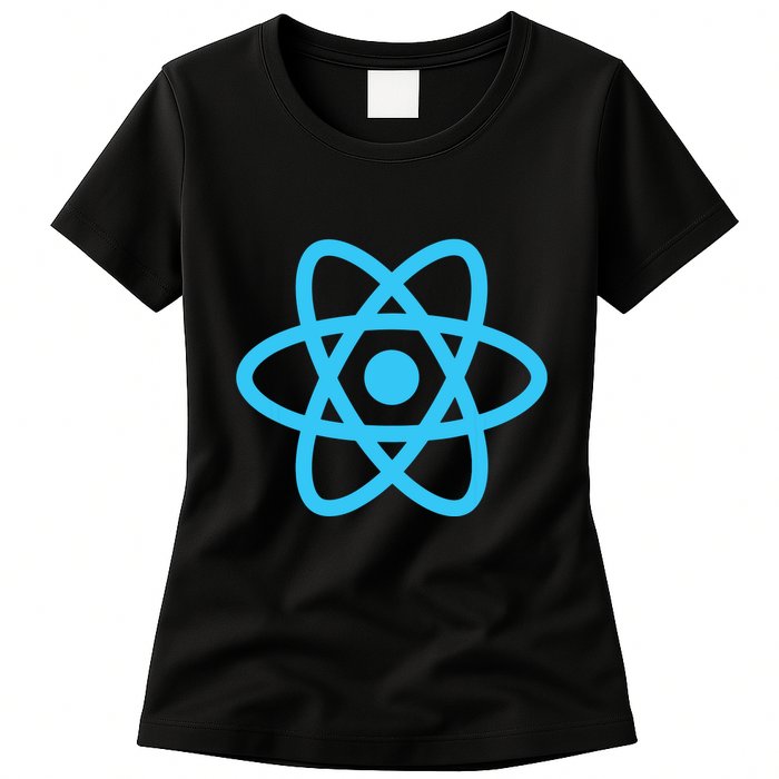 React JavaScript JS Frontend Software Engineer Programmer Womens T-Shirt