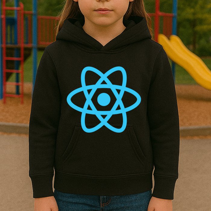 React JavaScript JS Frontend Software Engineer Programmer Kids Hoodie