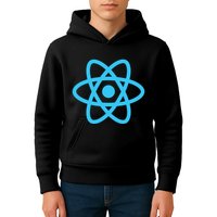 React JavaScript JS Frontend Software Engineer Programmer Kids Hoodie