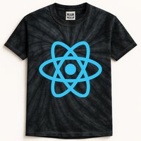 React JavaScript JS Frontend Software Engineer Programmer Kids Tie-Dye T-Shirt
