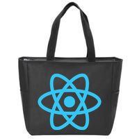 React JavaScript JS Frontend Software Engineer Programmer Zip Tote Bag