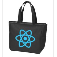 React JavaScript JS Frontend Software Engineer Programmer Zip Tote Bag