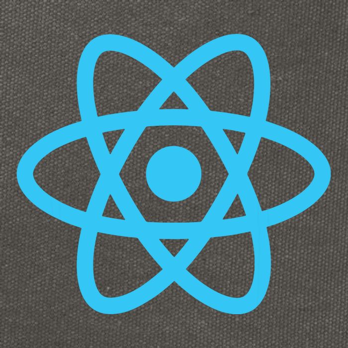 React JavaScript JS Frontend Software Engineer Programmer Cotton Canvas Backpack