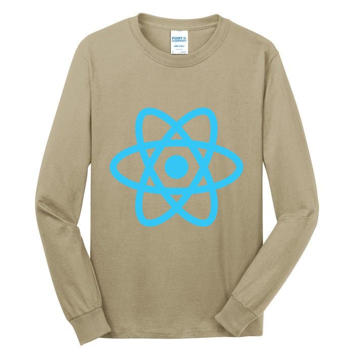React JavaScript JS Frontend Software Engineer Programmer Tall Long Sleeve T-Shirt