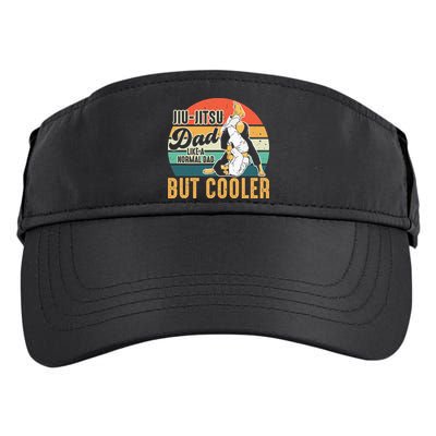 Retro Jiu Jitsu Dad Brazilian BJJ Jew Jitsu Father Adult Drive Performance Visor