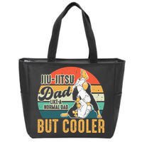 Retro Jiu Jitsu Dad Brazilian BJJ Jew Jitsu Father Zip Tote Bag