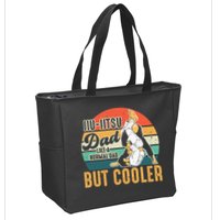 Retro Jiu Jitsu Dad Brazilian BJJ Jew Jitsu Father Zip Tote Bag