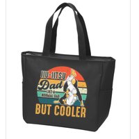 Retro Jiu Jitsu Dad Brazilian BJJ Jew Jitsu Father Zip Tote Bag