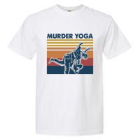 Retro Jiu Jitsu Murder Yoga Jiu Jitsu Murder Yoga Garment-Dyed Heavyweight T-Shirt