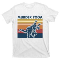 Retro Jiu Jitsu Murder Yoga Jiu Jitsu Murder Yoga T-Shirt