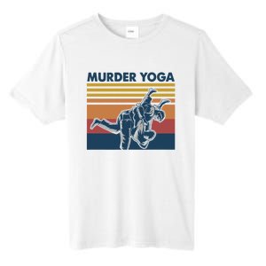 Retro Jiu Jitsu Murder Yoga Jiu Jitsu Murder Yoga Tall Fusion ChromaSoft Performance T-Shirt