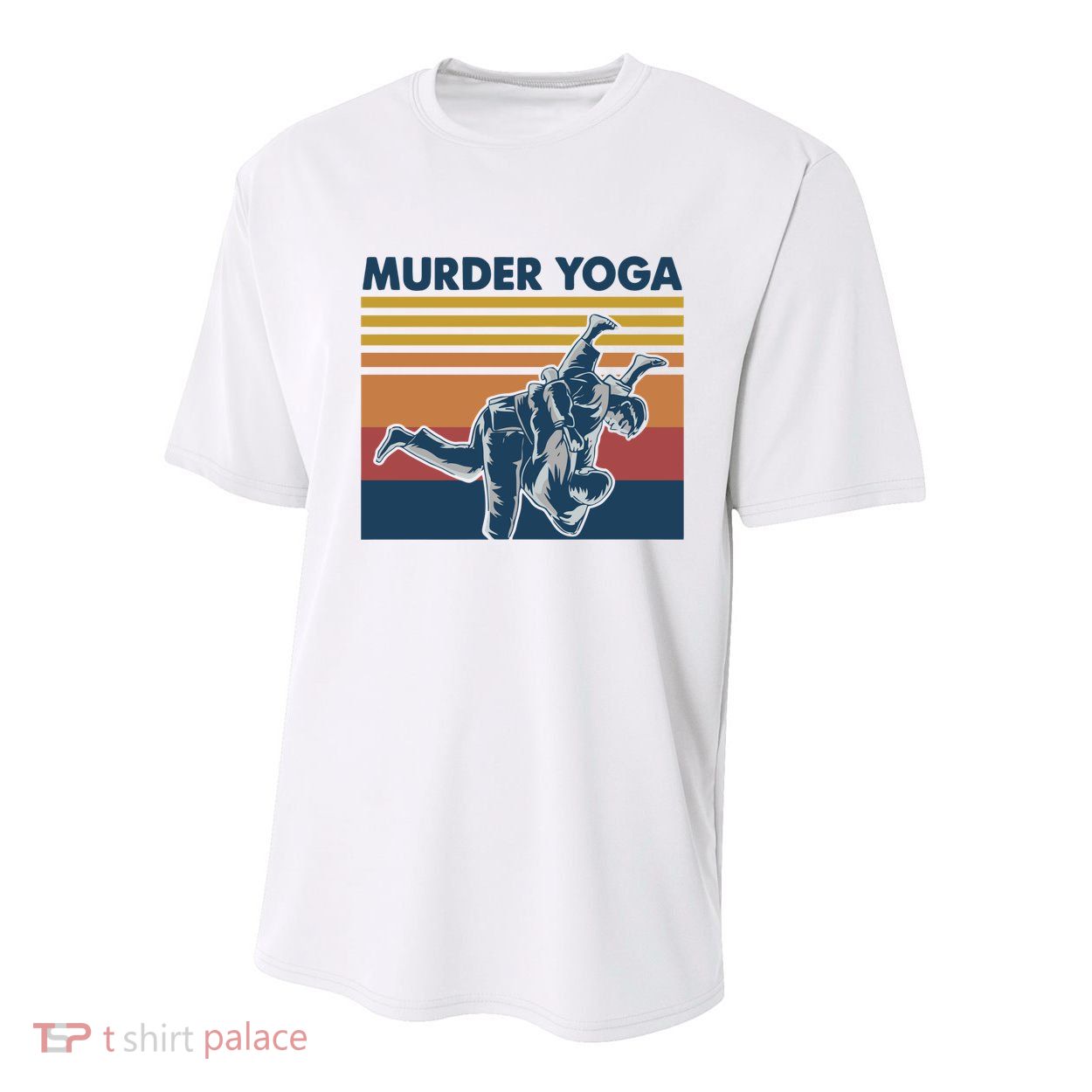 Retro Jiu Jitsu Murder Yoga Jiu Jitsu Murder Yoga Youth Performance Sprint T-Shirt