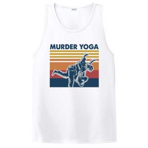 Retro Jiu Jitsu Murder Yoga Jiu Jitsu Murder Yoga PosiCharge Competitor Tank