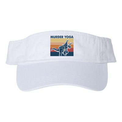 Retro Jiu Jitsu Murder Yoga Jiu Jitsu Murder Yoga Visor