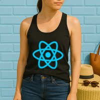 React Javascript Js Frontend Software Engineer Programmer Women's Racerback Tank