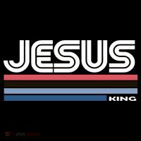 Retro Jesus King Stripe Pom Pom Beanie