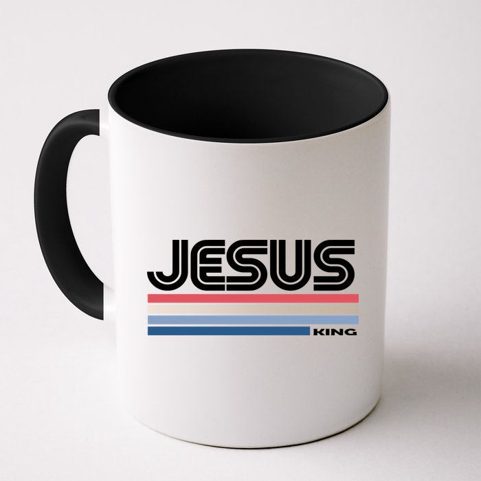 Retro Jesus King Mug