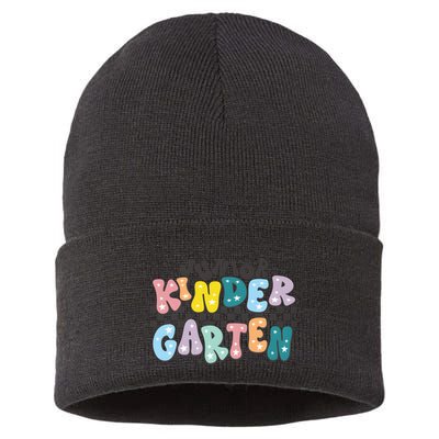 Retro Junior Kindergarten Sustainable Knit Beanie