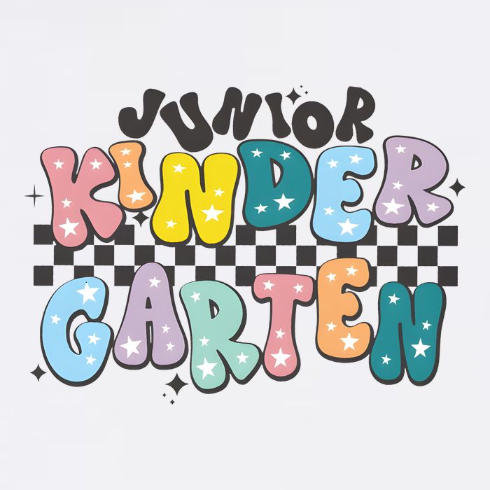 Retro Junior Kindergarten Cooling Performance Crew T-Shirt