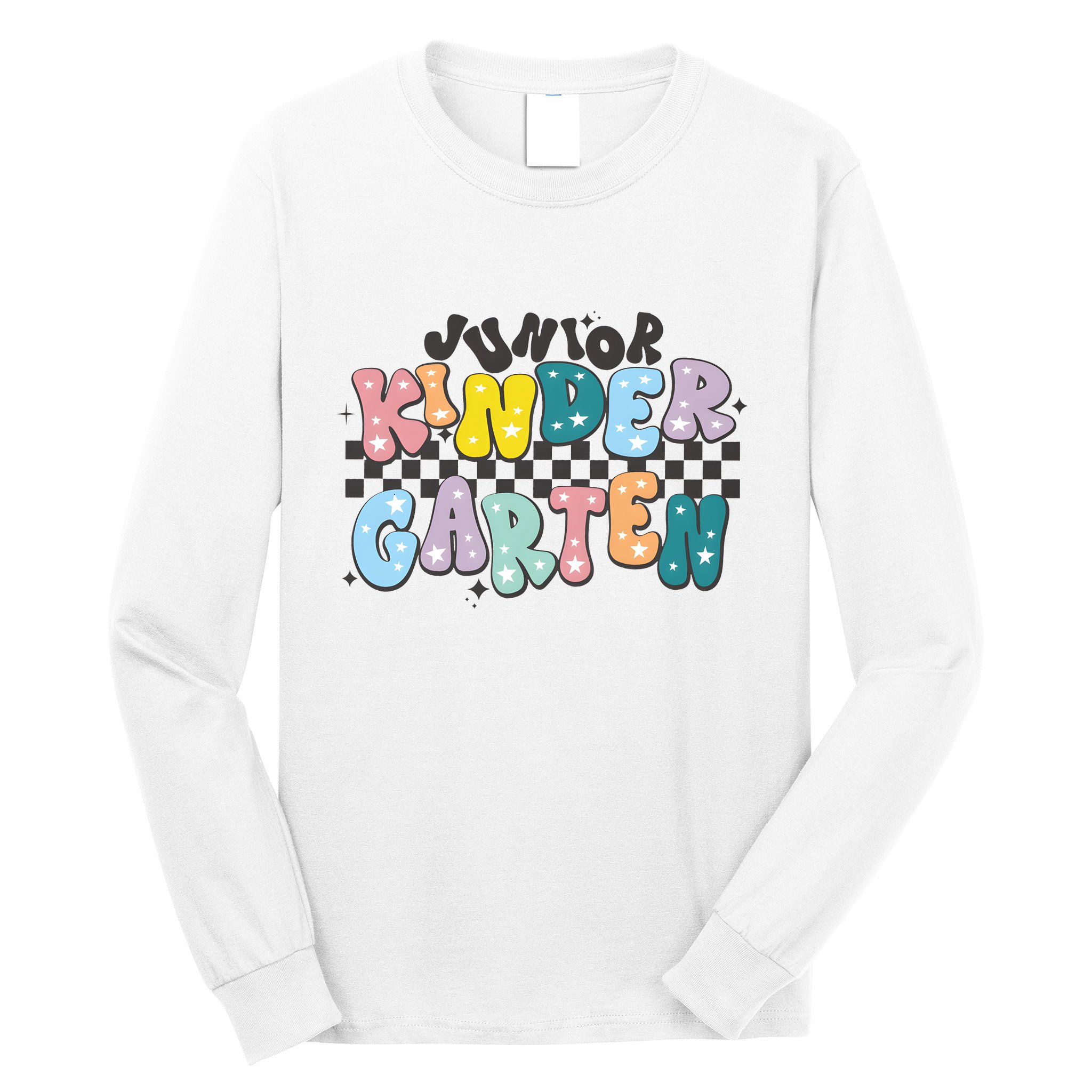 Retro Junior Kindergarten Long Sleeve Shirt