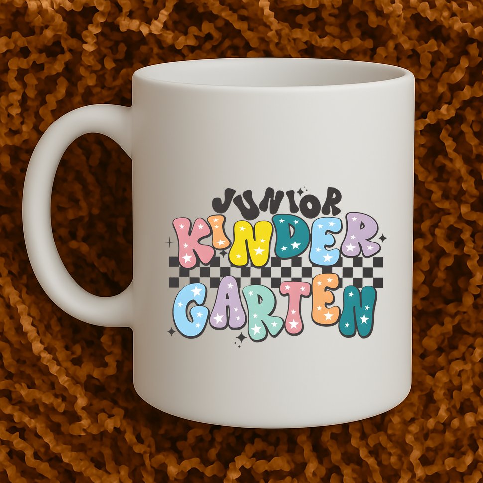 Retro Junior Kindergarten Mug