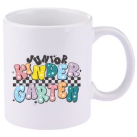 Retro Junior Kindergarten 11oz C Handle Ceramic Mug