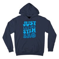 Retro Just Let Me Stim Bro Autism Awareness Hoodie