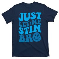 Retro Just Let Me Stim Bro Autism Awareness T-Shirt