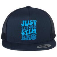 Retro Just Let Me Stim Bro Autism Awareness Flatbill Hat