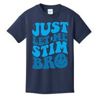 Retro Just Let Me Stim Bro Autism Awareness Kids T-Shirt