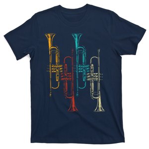 Retro Jazz Music Trumpeter Gifts Trumpet T-Shirt