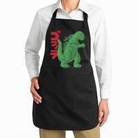 Retro Japanese Monster Movie Inspired Apron