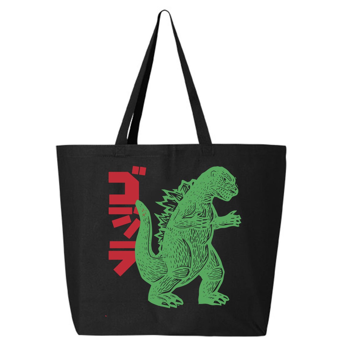 Retro Japanese Monster Movie Inspired 25L Jumbo Tote