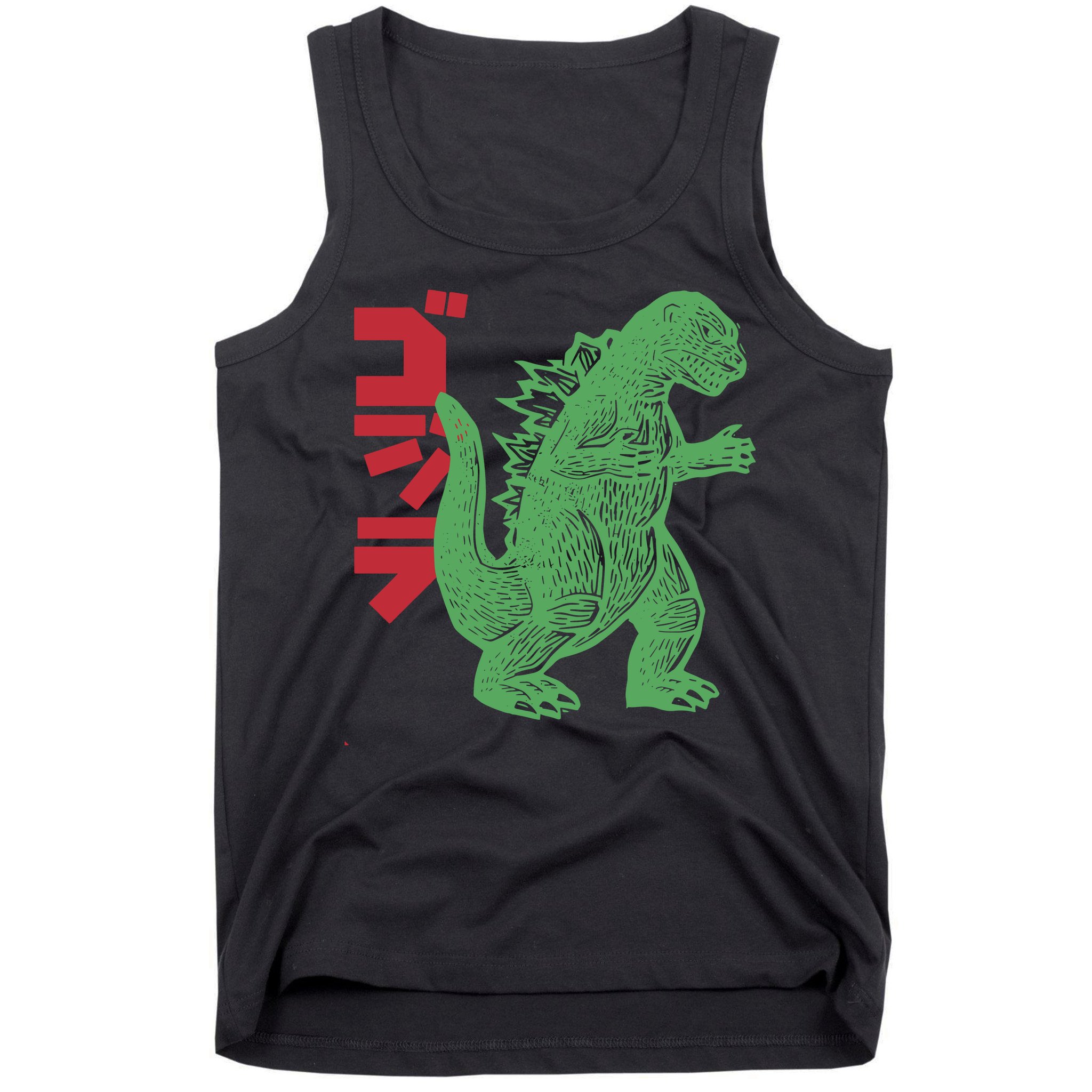 Retro Japanese Monster Movie Inspired Tank Top