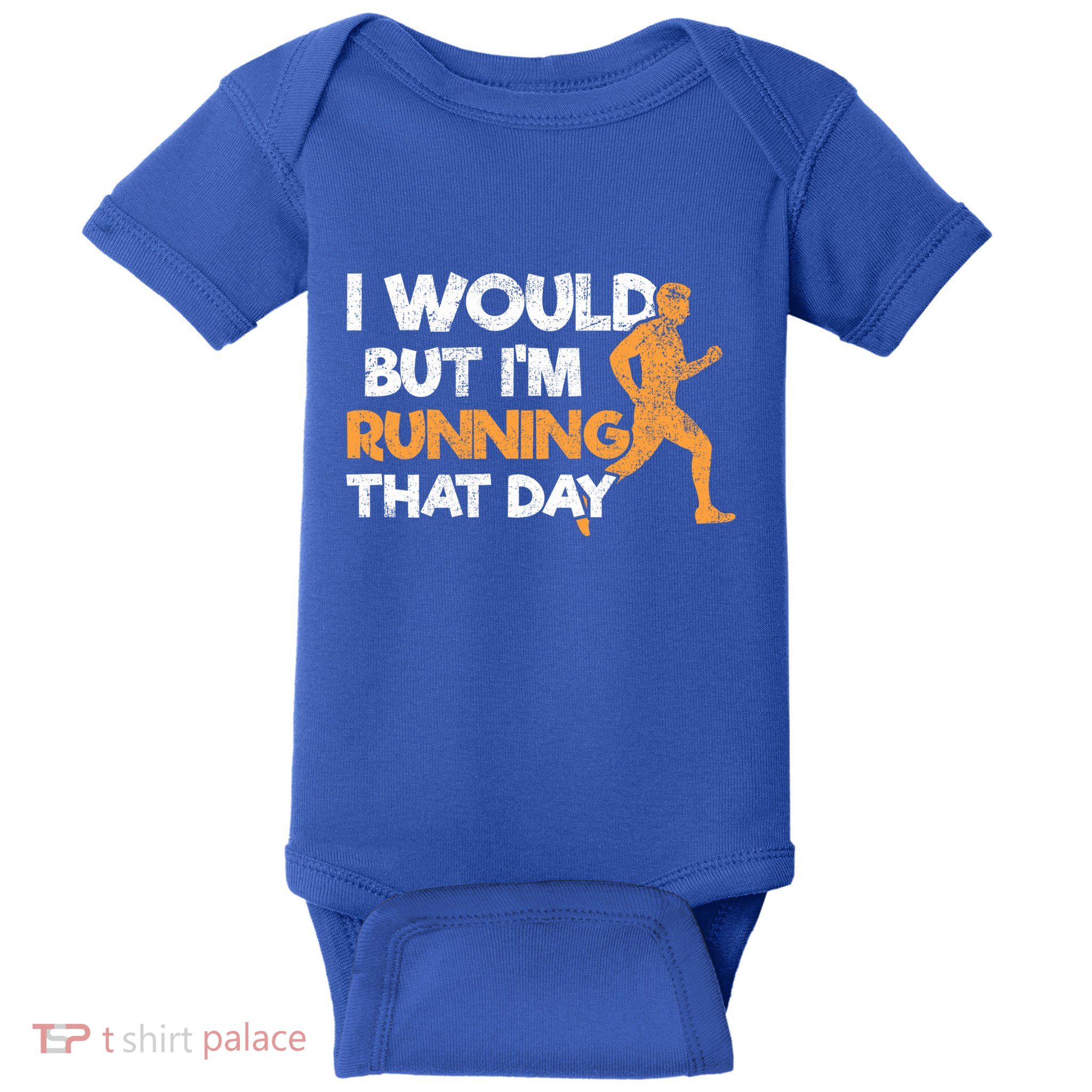 Running Jogging Marathon Runners Meaningful Gift Baby Bodysuit